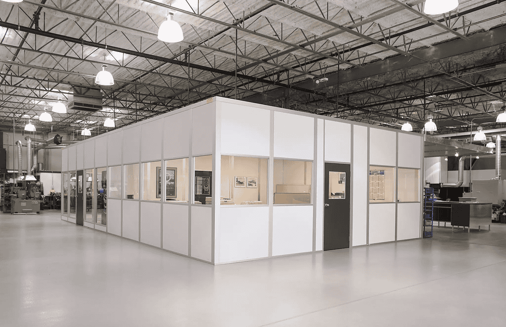 Starrco modular building, flexible design, perfect solution for an office warehouse, warehous offices, modular office, modular warehouse office, office space, not traditional construction