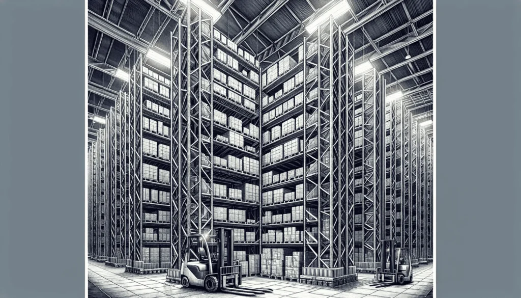 rack for warehouse
