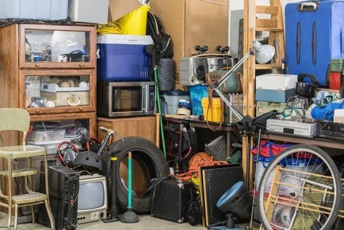 dirty maintenance shop