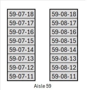 case pick locations