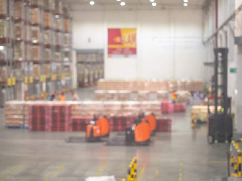 clean warehouse
