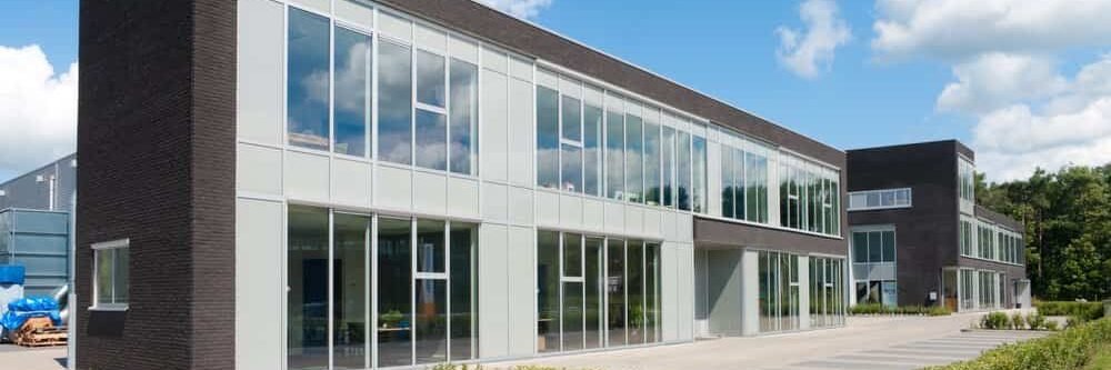 modular warehouse office, offers free quote, open space, safe work environment for employees, building has windows