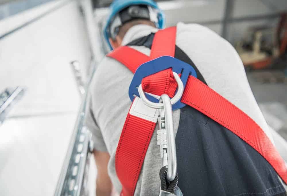 fall protection safety for a qualified person, full body harness