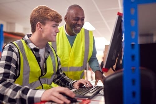 receiving in warehouse manager
