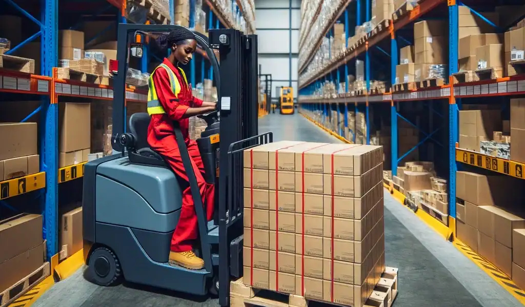 Pallet Pick using good computer skills, order selector job description