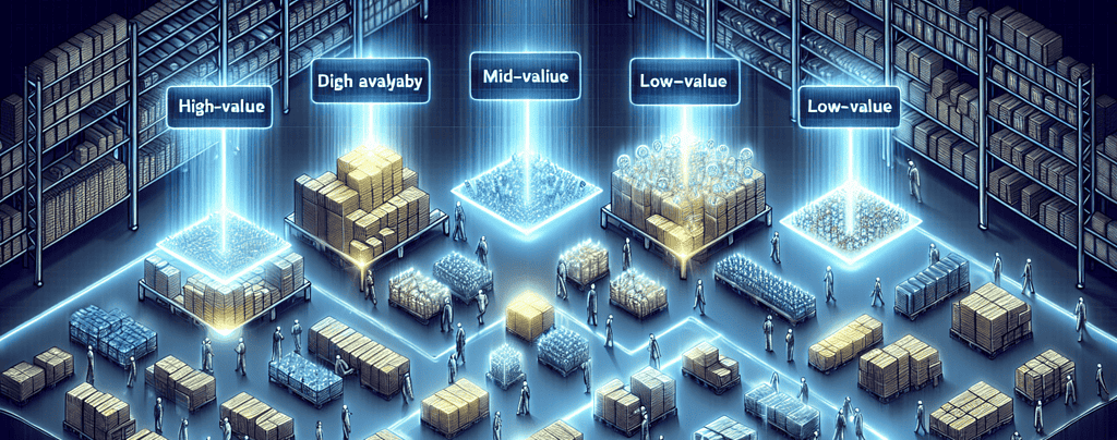 pareto principle diagram, warehouse layout design, warehouse layouts