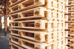 pallet in warehouse