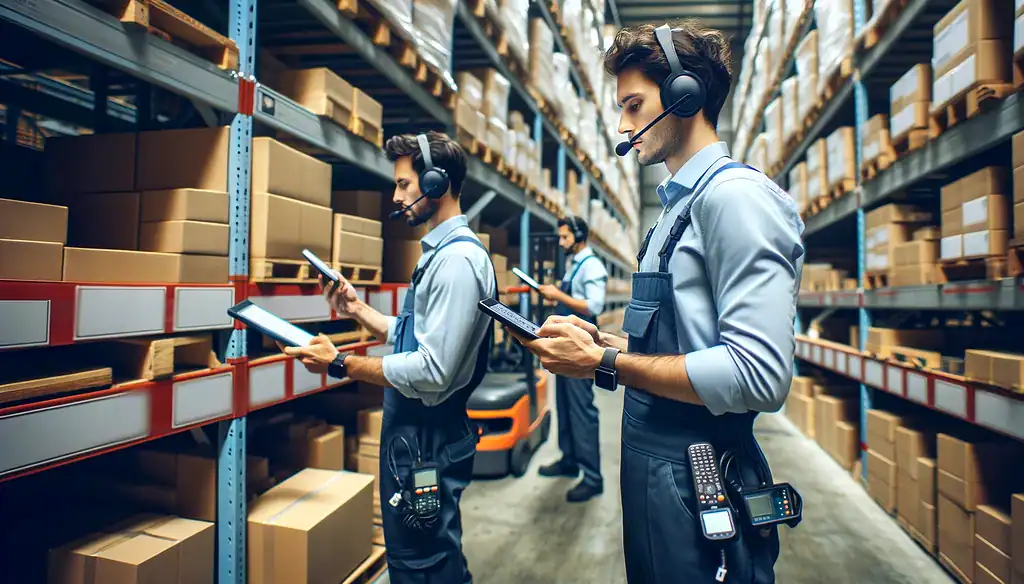 voice picking in warehouse