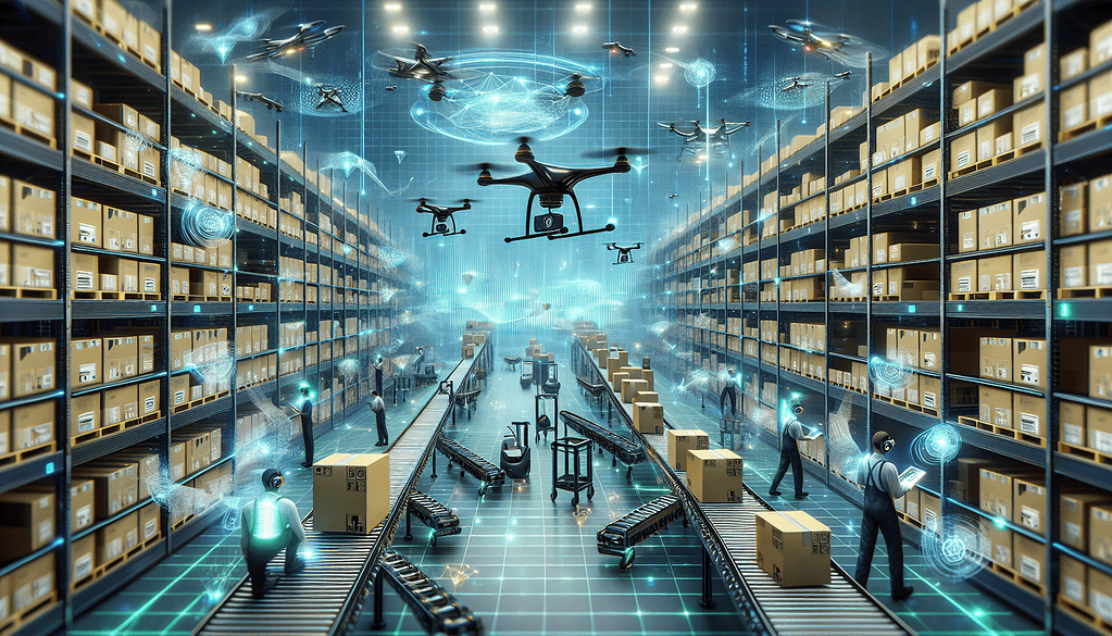 warehouse drones being used for inventory accuracy and inventory management
