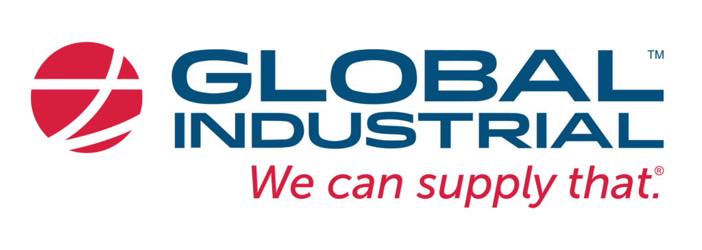 Global Equipment Company logo for warehouse layout, worldwide material handling, optimize floor space