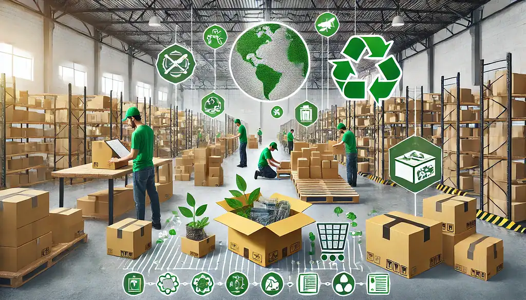 Eco-friendly packaging vendors in 2025 providing recyclable boxes, compostable mailers, and sustainable packing supplies for warehouses.