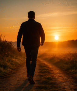 leadership action courage taking first step toward goal